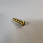 2BA x 3/4" Round Head Slotted Screw Brass x 10