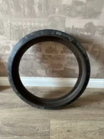 BU60101 - 6" Burrell vulcanised front wheel