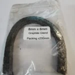 Graphite Gland Packing 8mm x 8mm x 200mm (Pack of 1)