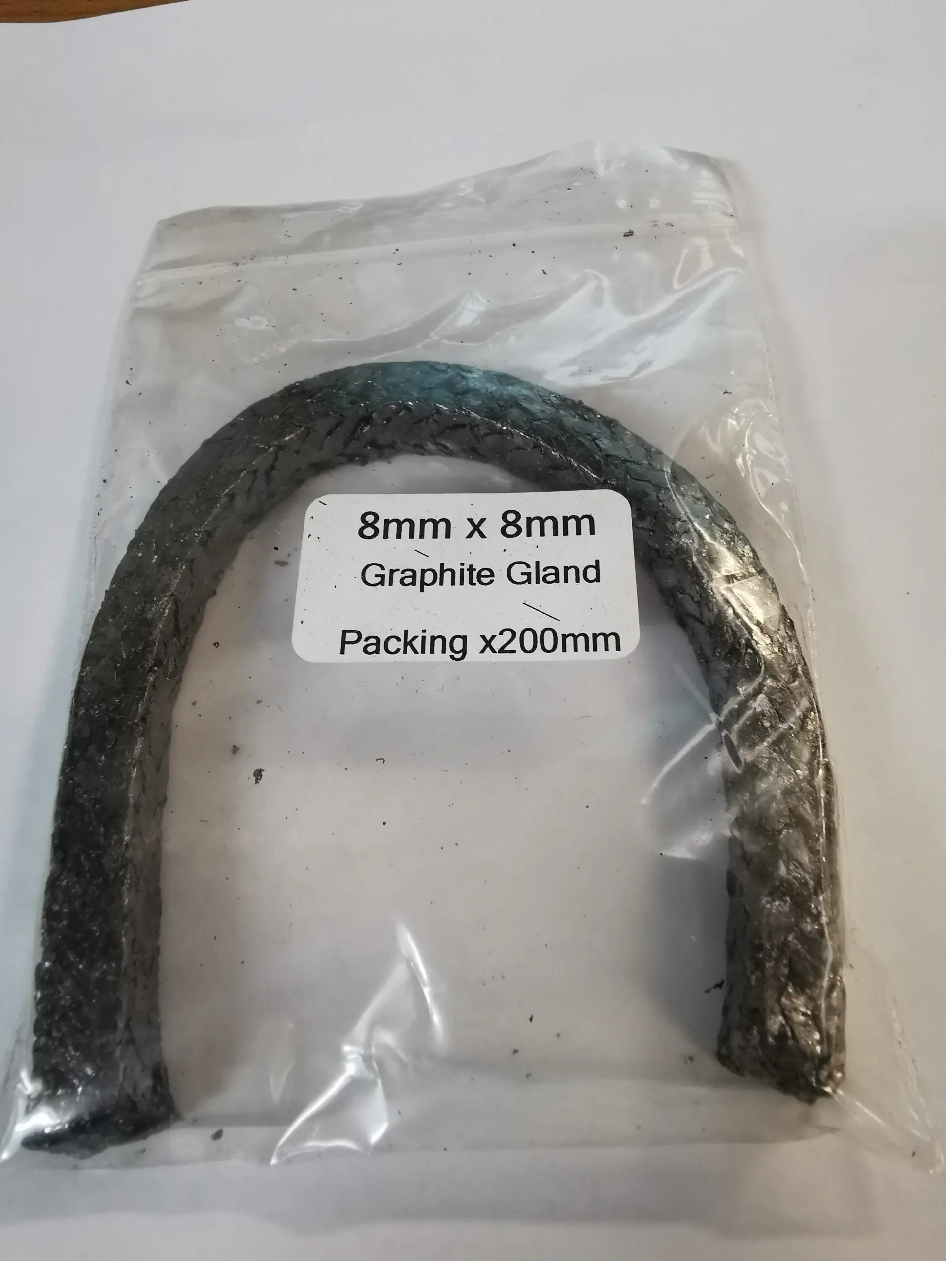 8mmx8mm-graphite-glandx200mm-scaled-1.webp Graphite Gland Packing 8mm x 8mm x 200mm (Pack of 1) - Image 1