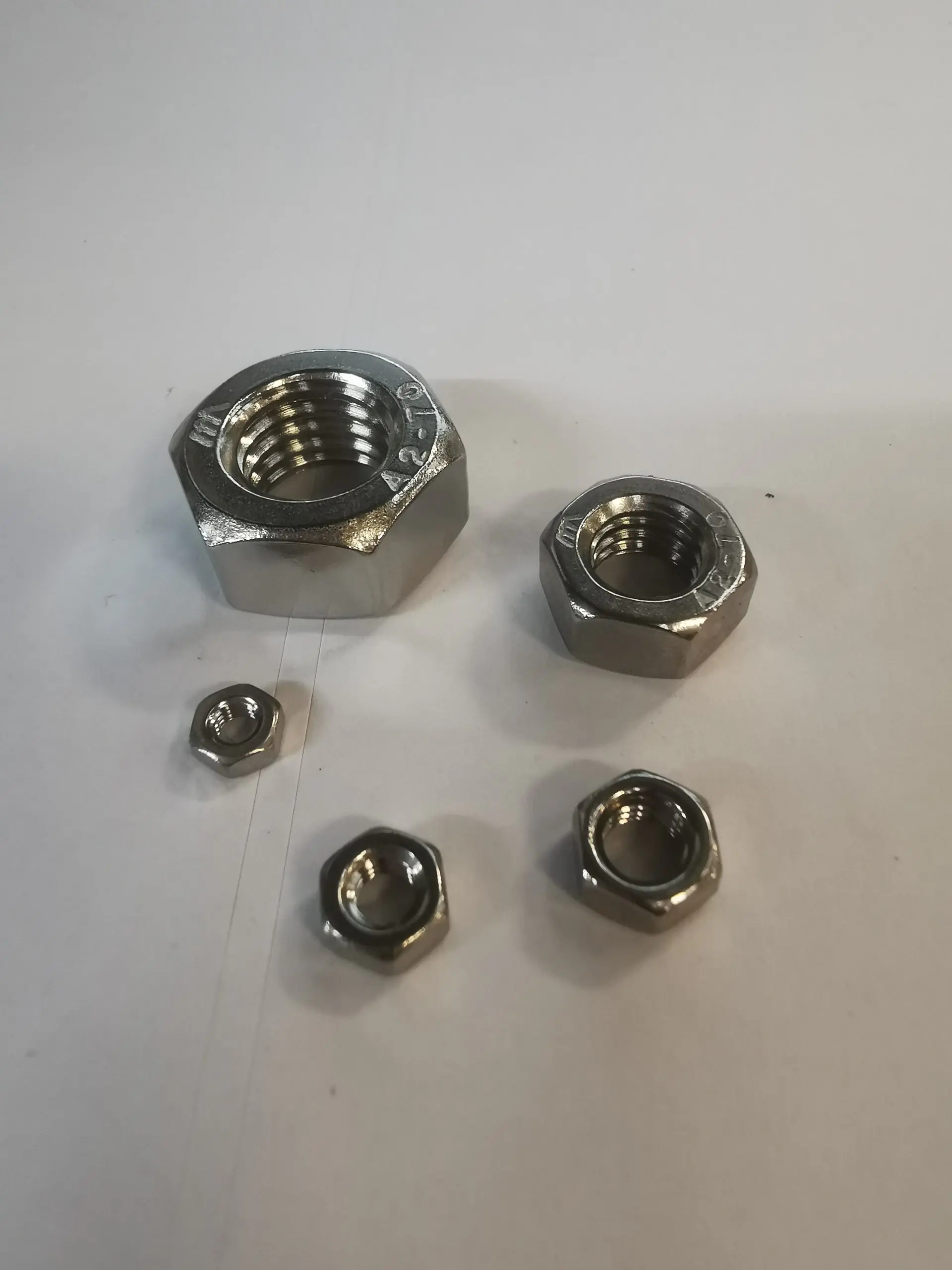 A2-full-nut-various-scaled-1.webp M5 Stainless Steel Full Nut (pack of 10) x 1 - Image 1