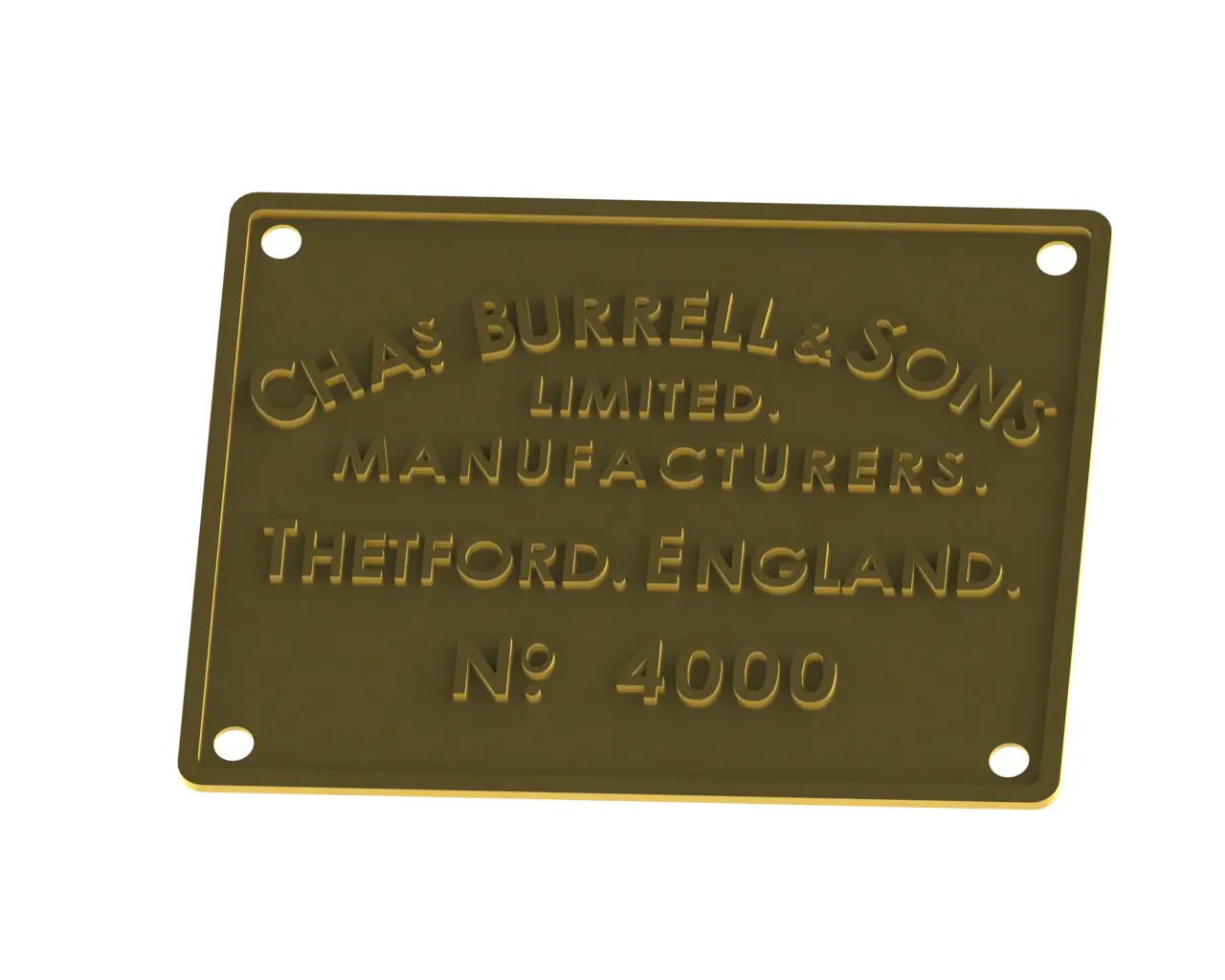 BS41323-LH-Valve-Cover-Nameplate.webp BS41323- LH Valve Cover Nameplate x 1 - Image 1