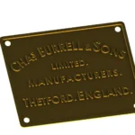 BS41324- RH Valve Cover Nameplate x 1