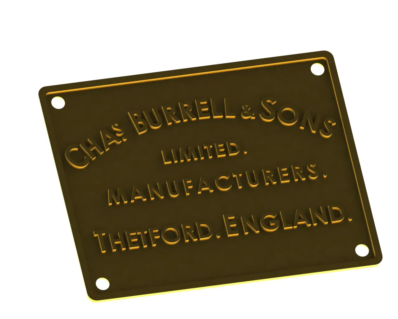 BS41324-RH-Valve-Cover-Nameplate.webp BS41324- RH Valve Cover Nameplate x 1 - Image 1