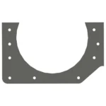 BS42013- RH Bearing Shim 0.5mm x 1
