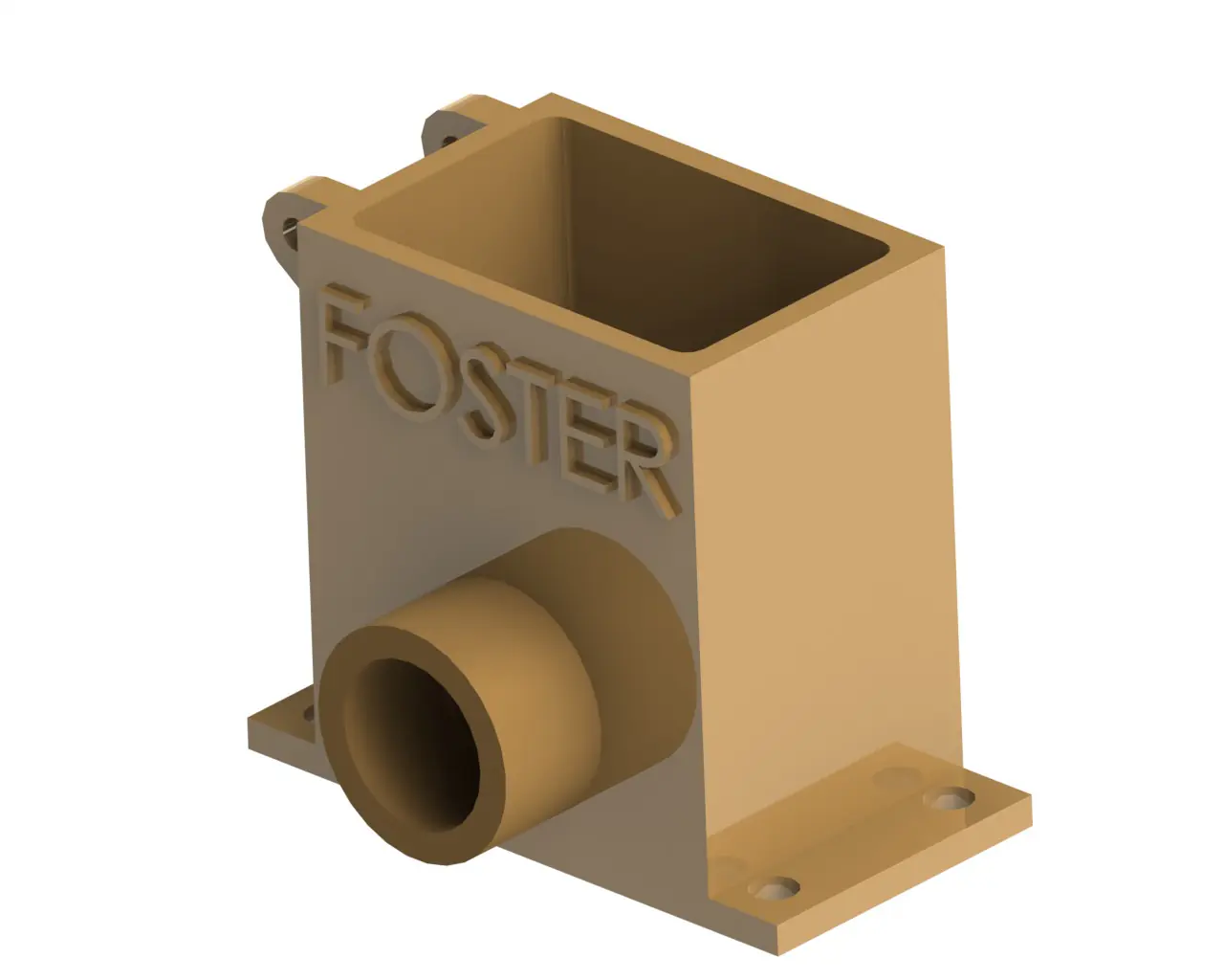 BU22380-Foster-Lubricator-body.webp BU22380-Lubricator Body x 1 Including fasteners. - Image 1