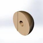 BU22422-  Ball Half with recess ( Governor) x1