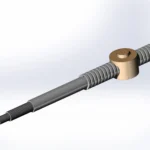BU40813- Brake Shaft x1  (includingBU41808- Brake Nut x1)