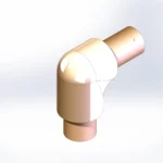 BU41435- Elbow 1/4" BSP 3/8" Pipe x 1