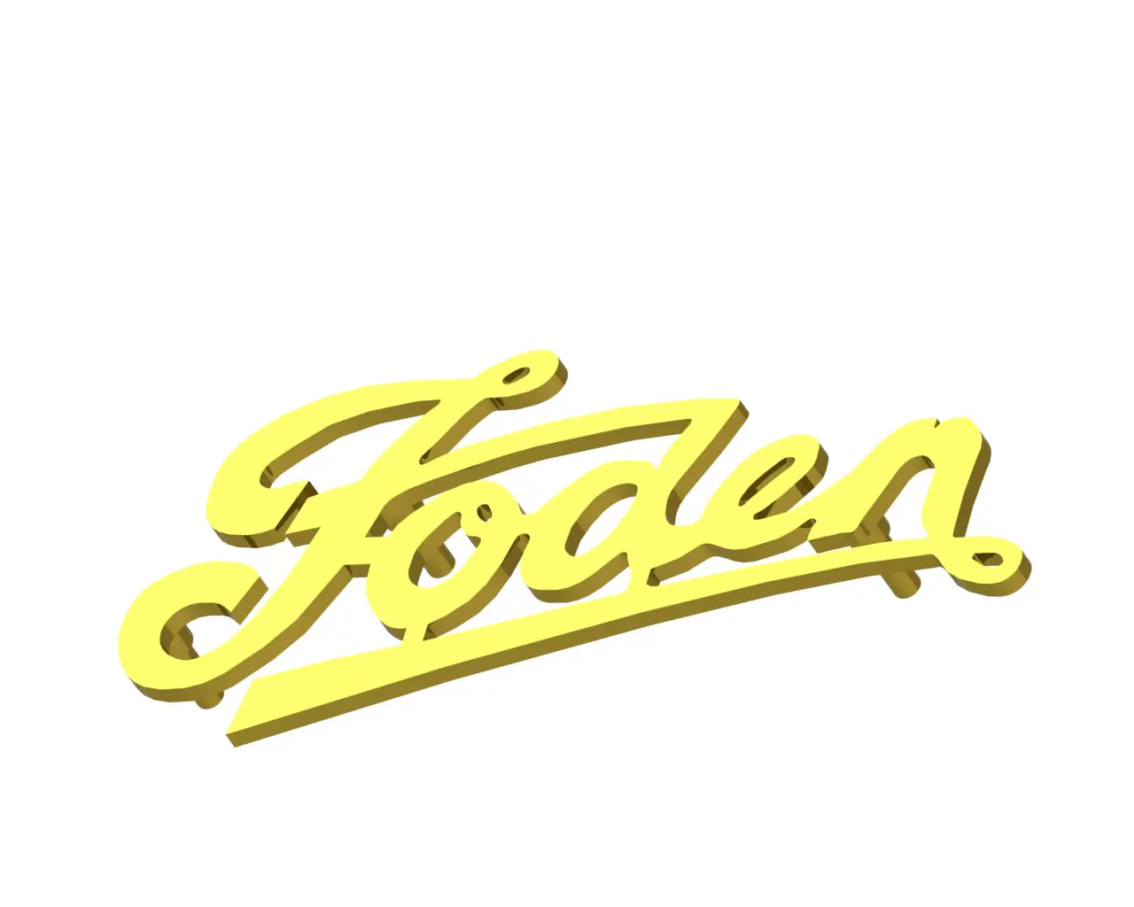 F41221.webp F41221- ‘FODEN’ x 1 - Image 1