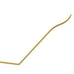 F62624M- LH Cab Brass Beading x 1