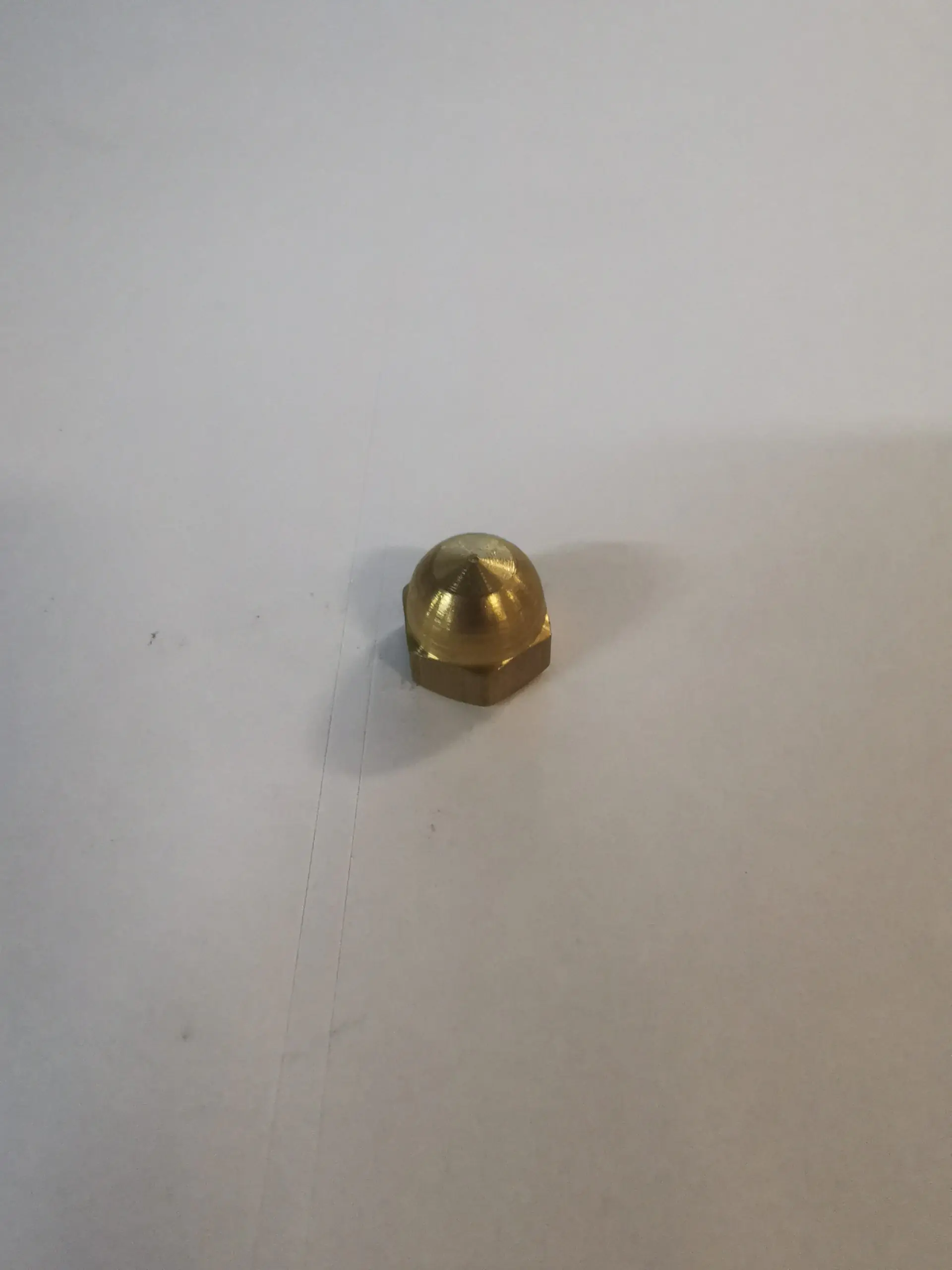 M6-brass-dome-scaled-1.webp M6 Brass Dome Nut (pack of 5) x 1 - Image 1