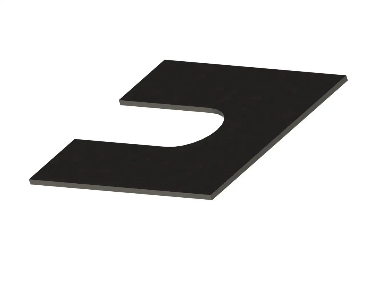 SCC41114.webp SCC41114- Rear Slide Bar Shim x 1 - Image 1