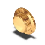 BU20107- Front Hub Cap BRASS x 1