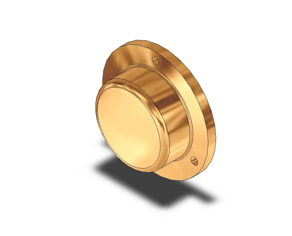 bu20107.webp BU20107- Front Hub Cap BRASS x 1 - Image 1