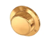 BU40201C - Burrell Front Hub Cap. Brass x 1