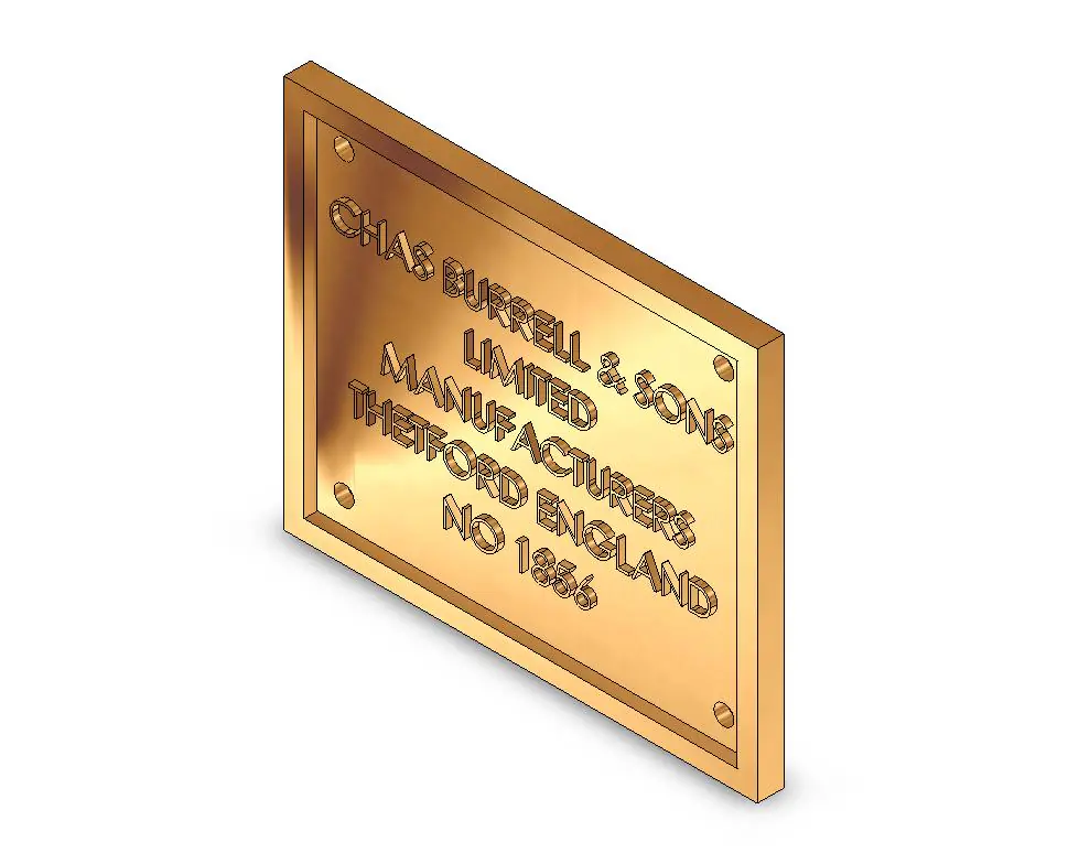 bu41126.webp BU41126- Name Plate x 1 - Image 1