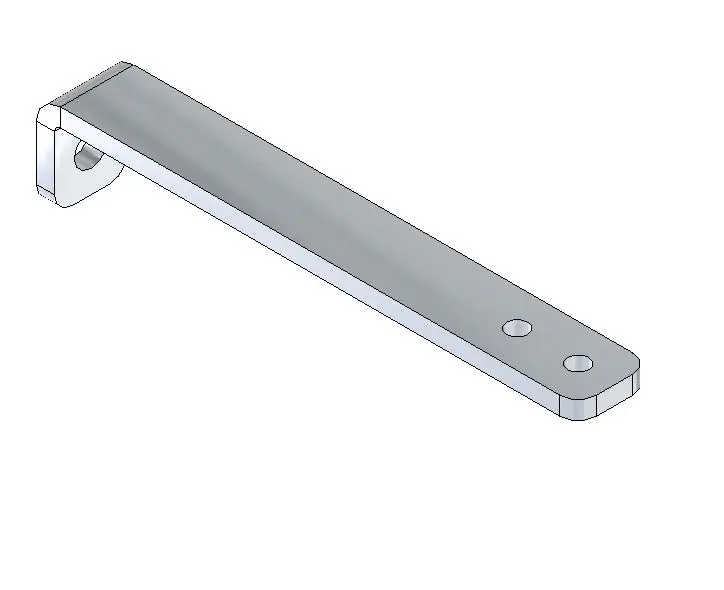 bu41841.webp BU41841- RH Gear Guard Bracket SHORT x 1 - Image 1