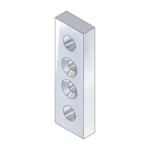 BU41904- Eccentric Rod End x 1