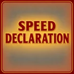 Agricultural Speed Declaration Certificate